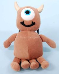 Disney Store Monsters Inc MIKE'S BEAR 10" Plush